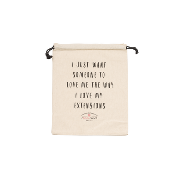 Stoffbeutel für Extensions klein