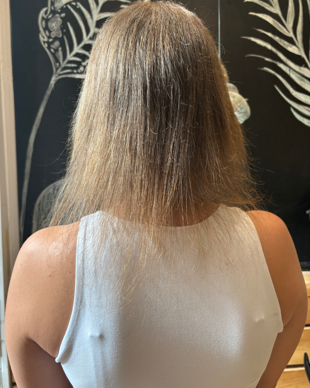 chaarmant Hair Extensions Vorher