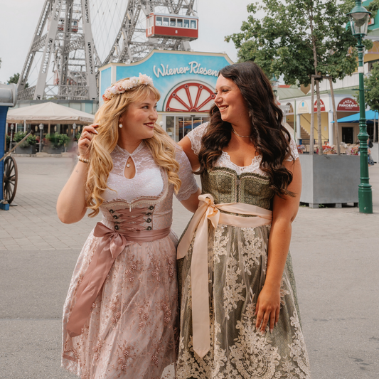 Wiesnfrisuren mit Extensions