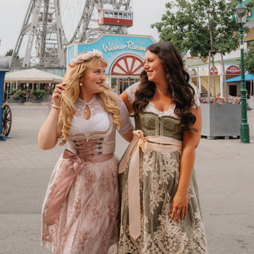 Wiesnfrisuren mit Extensions