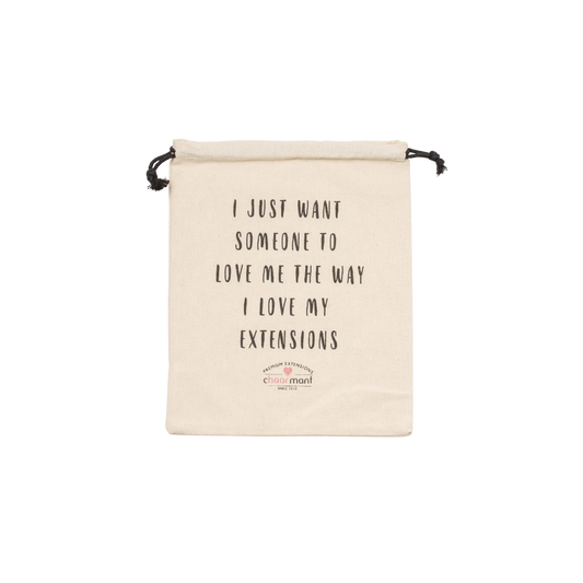 Stoffbeutel für Extensions klein