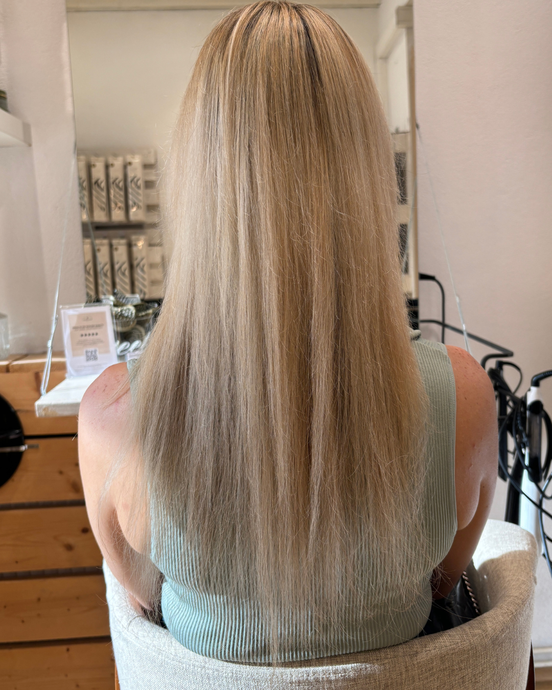 chaarmant Hair Extensions Vorher