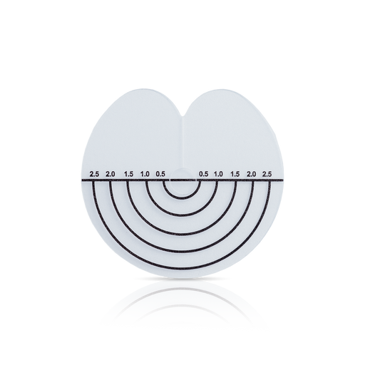 Protection Pad für Bonding Extensions mit Maßband 5 Stück