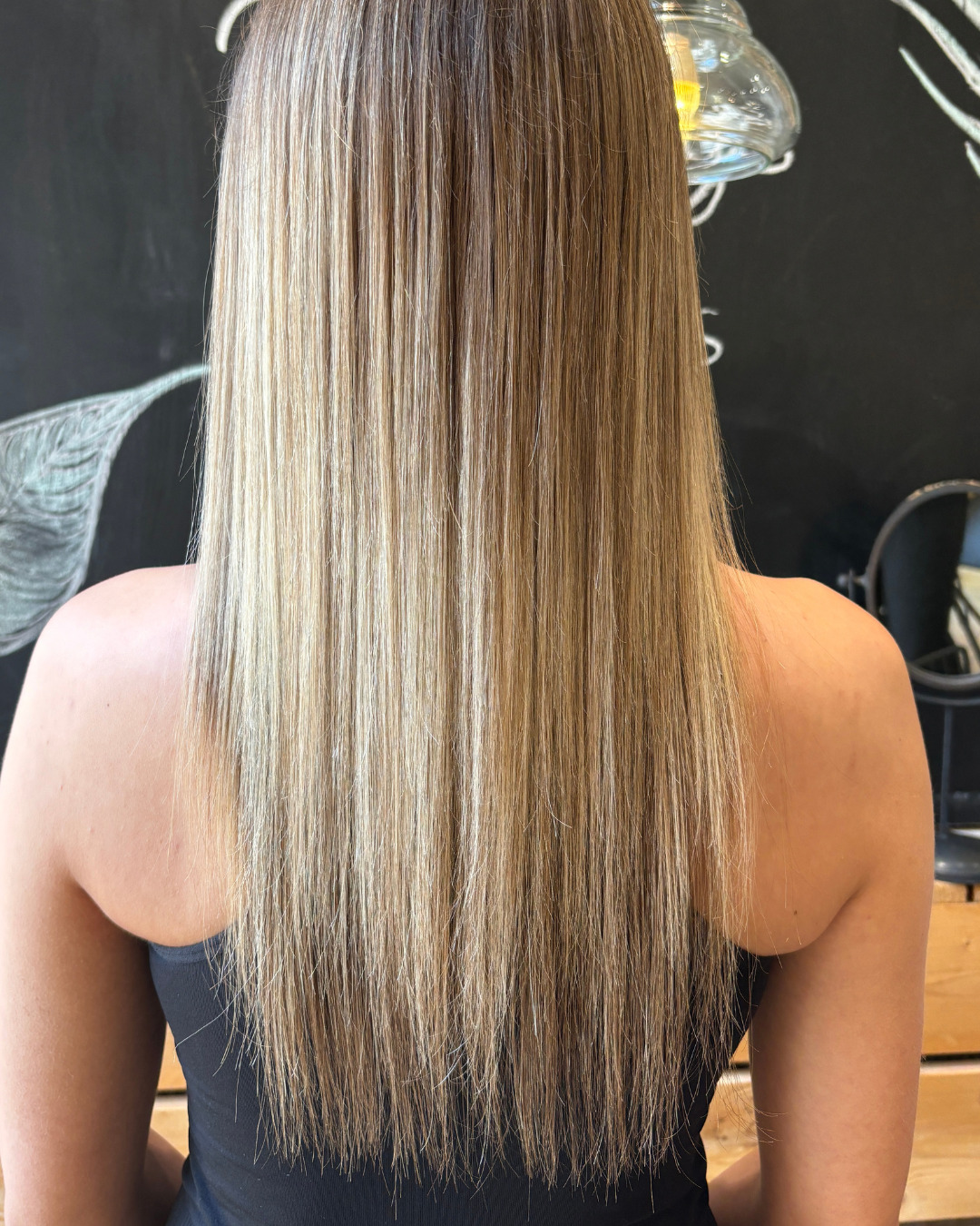 chaarmant Hair Extensions Vorher