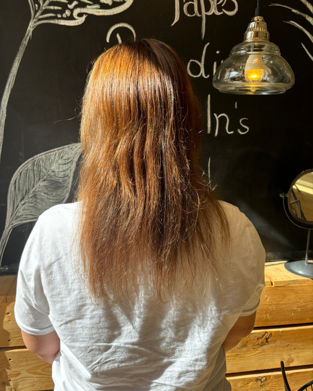 chaarmant Hair Extensions Vorher